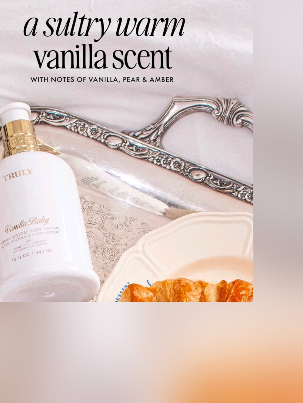 Truly Hydra-Restore Body Lotion - Vanilla Baby 1.5oz - Picture 3 of 5